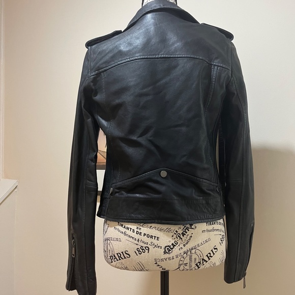 Bagatelle NYC  Black Genuine Leather Moto Biker Jacket - Picture 4 of 4